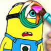 Minions Coloring Book  - Play Minions Games 