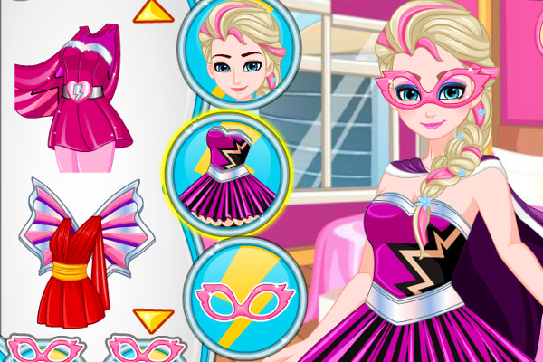 elsa dress up games